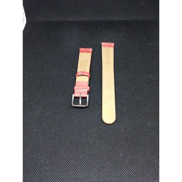 Invicta Leather Pink Bracelet Watch Band 16mm I502 - Picture 4 of 4